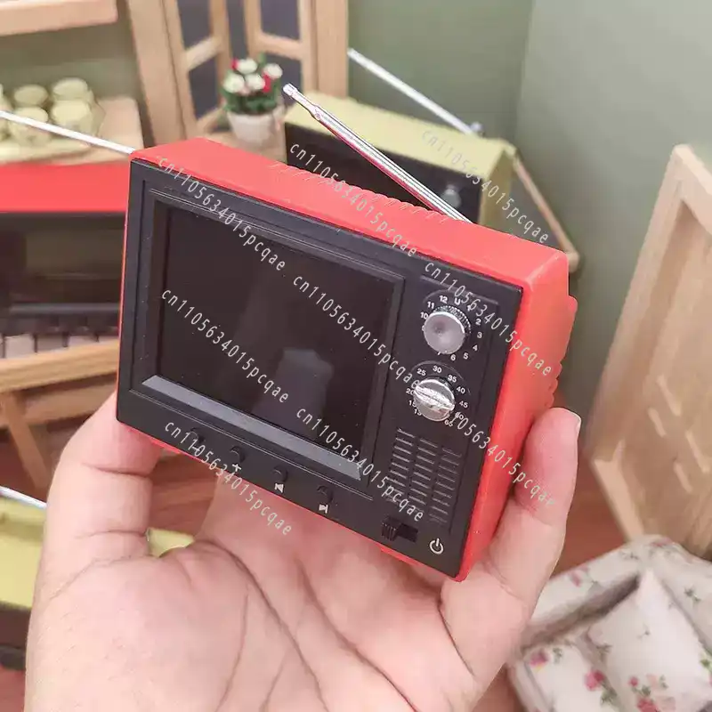12 Miniature Playable Video TV - Home Decor Video 评论和价格