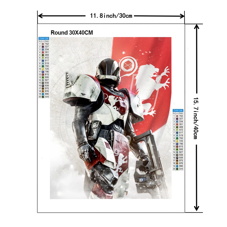 Destiny 2 Video Game Diamond P - Home Decor Video 评论和价格