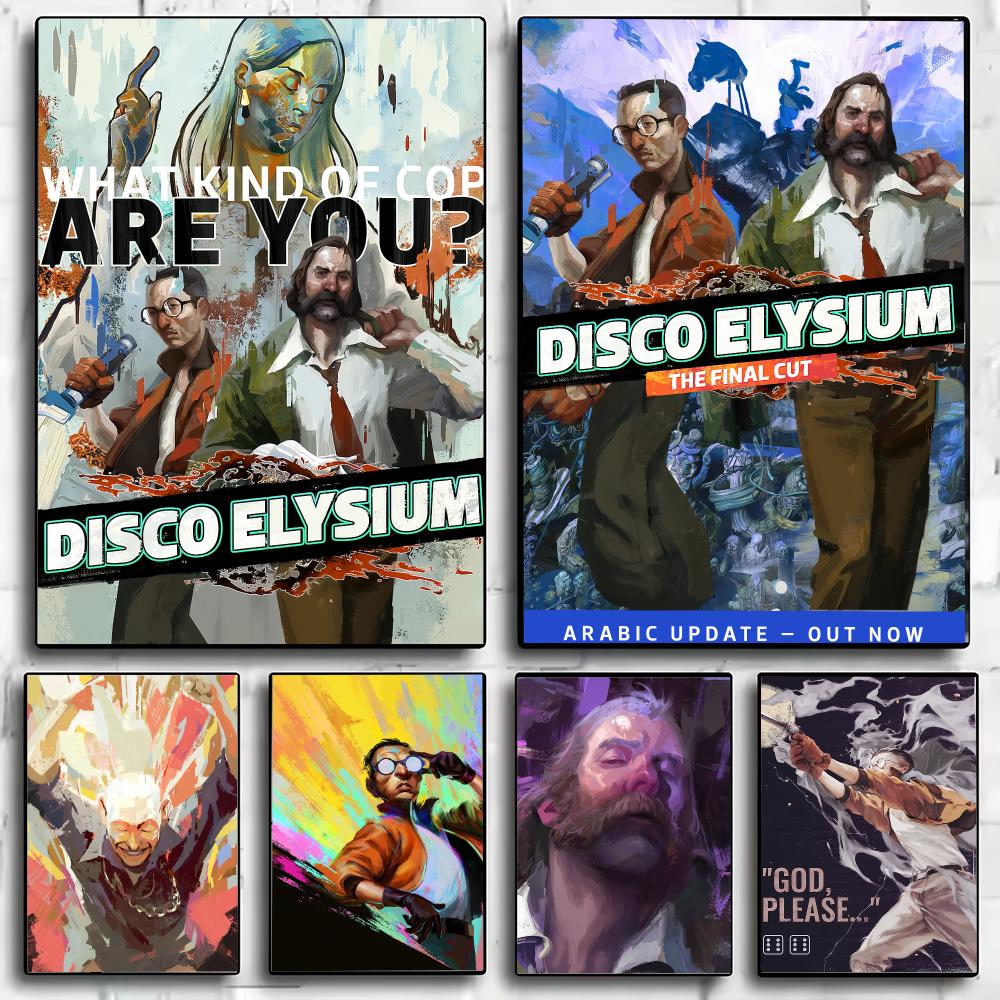 del juego Disco Elysium ZA Pos - Home Decor Za 评论和价格