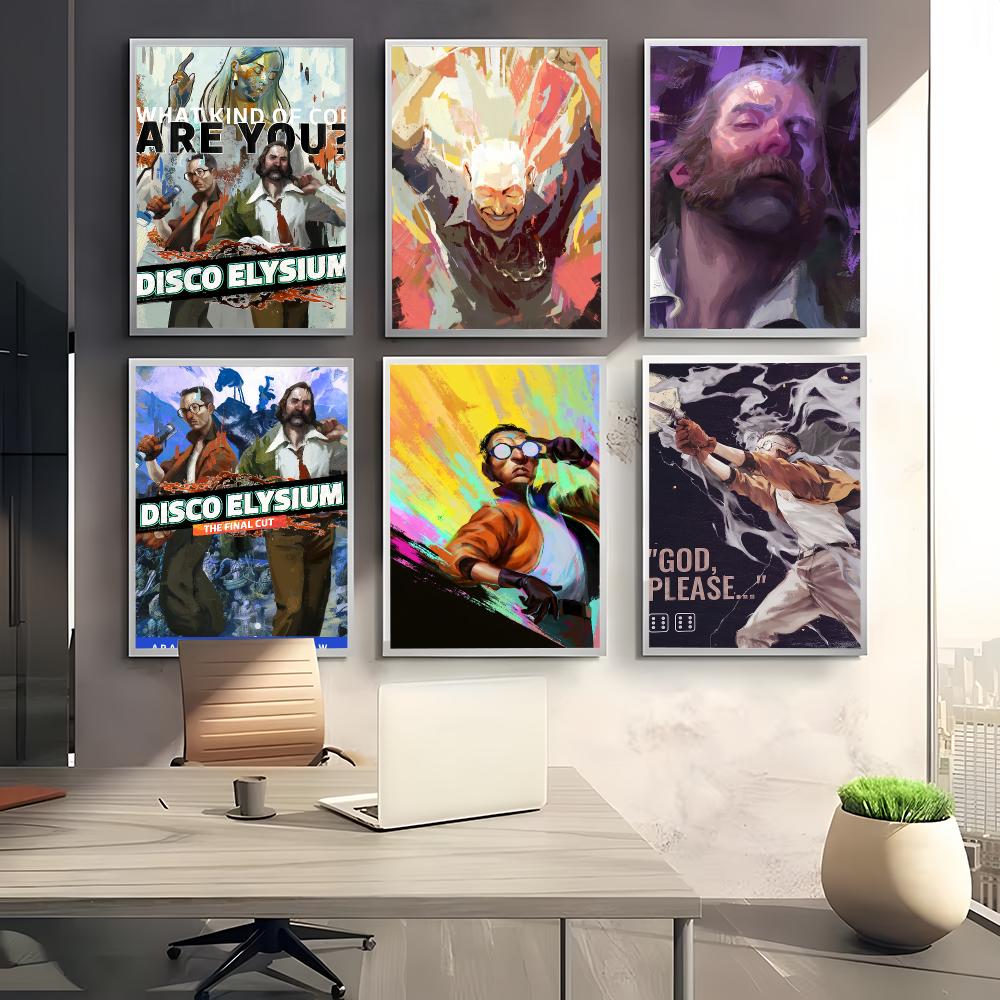 del juego Disco Elysium ZA Pos - Home Decor Za 评论和价格