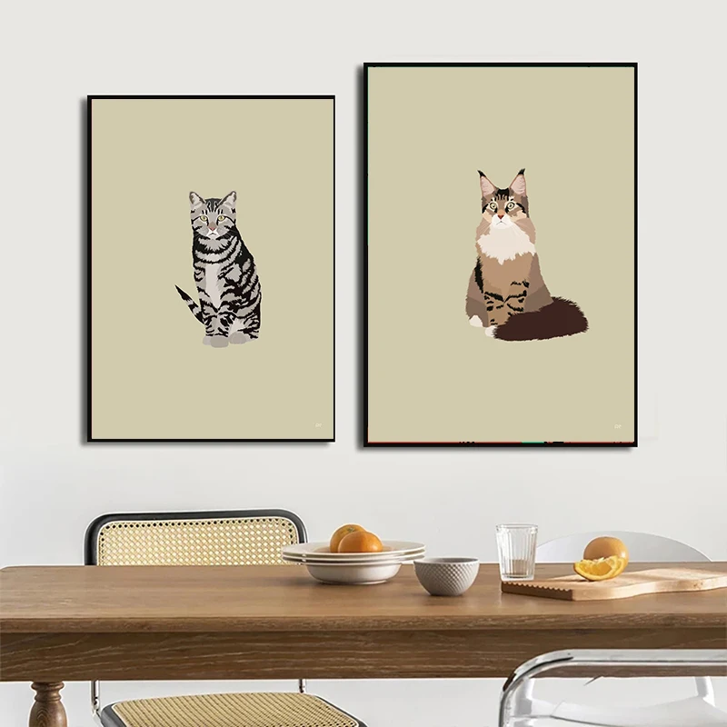 Cute Siamese Sphynx Scottish F - Home Decor Minimal 评论和价格