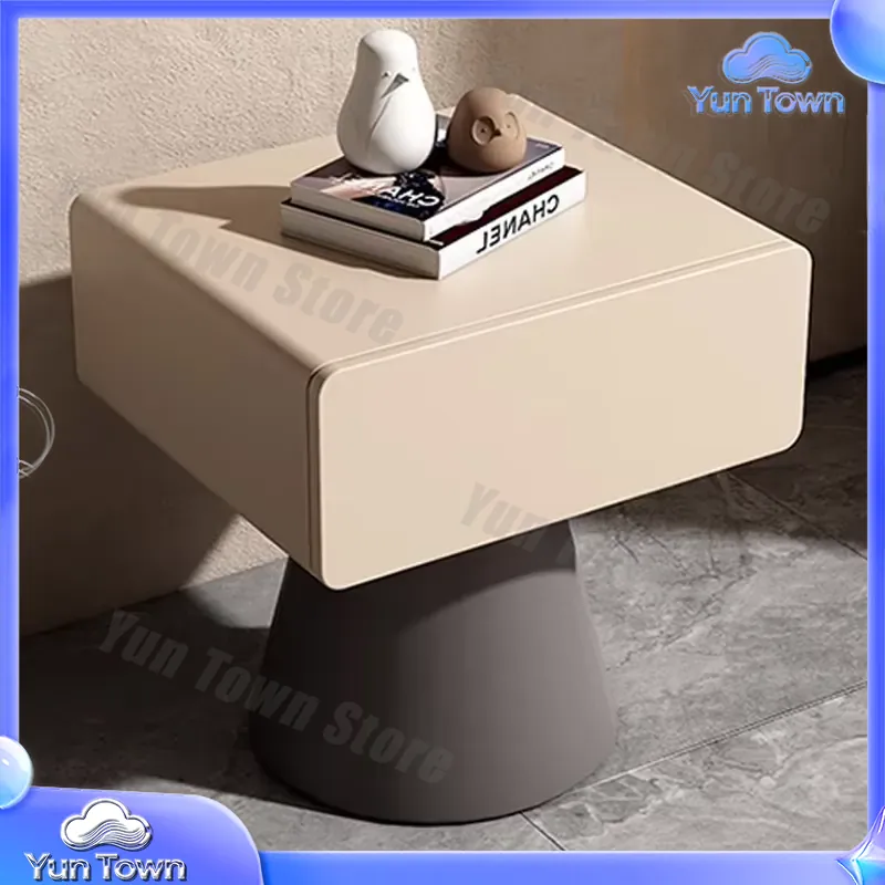 Small Cream Bedside Table with - Home Decor Ikea 评论和价格