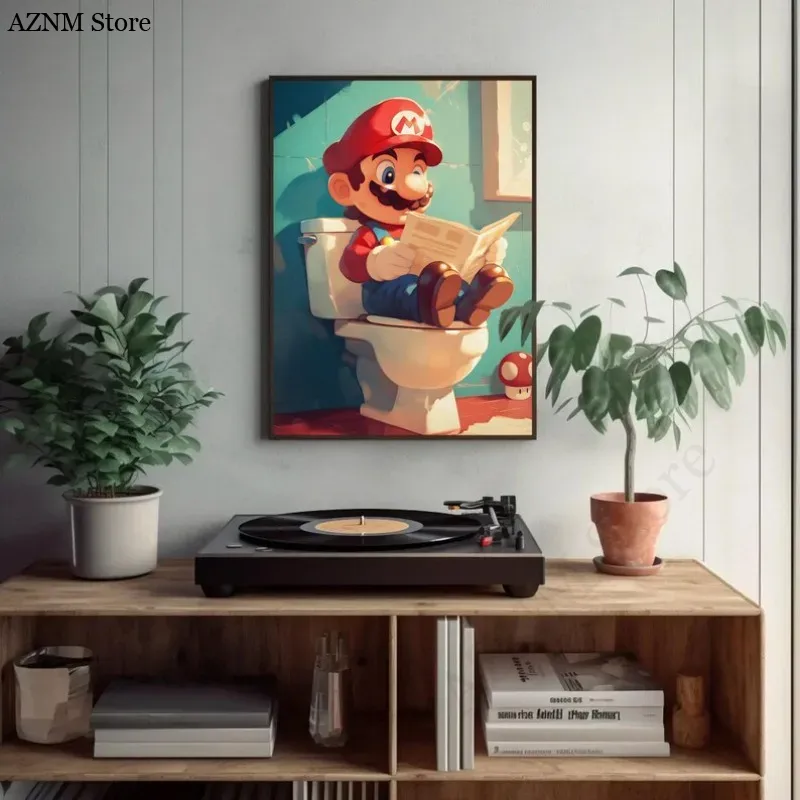 Funny Bathroom Cartoon Video G - Home Decor Video 评论和价格