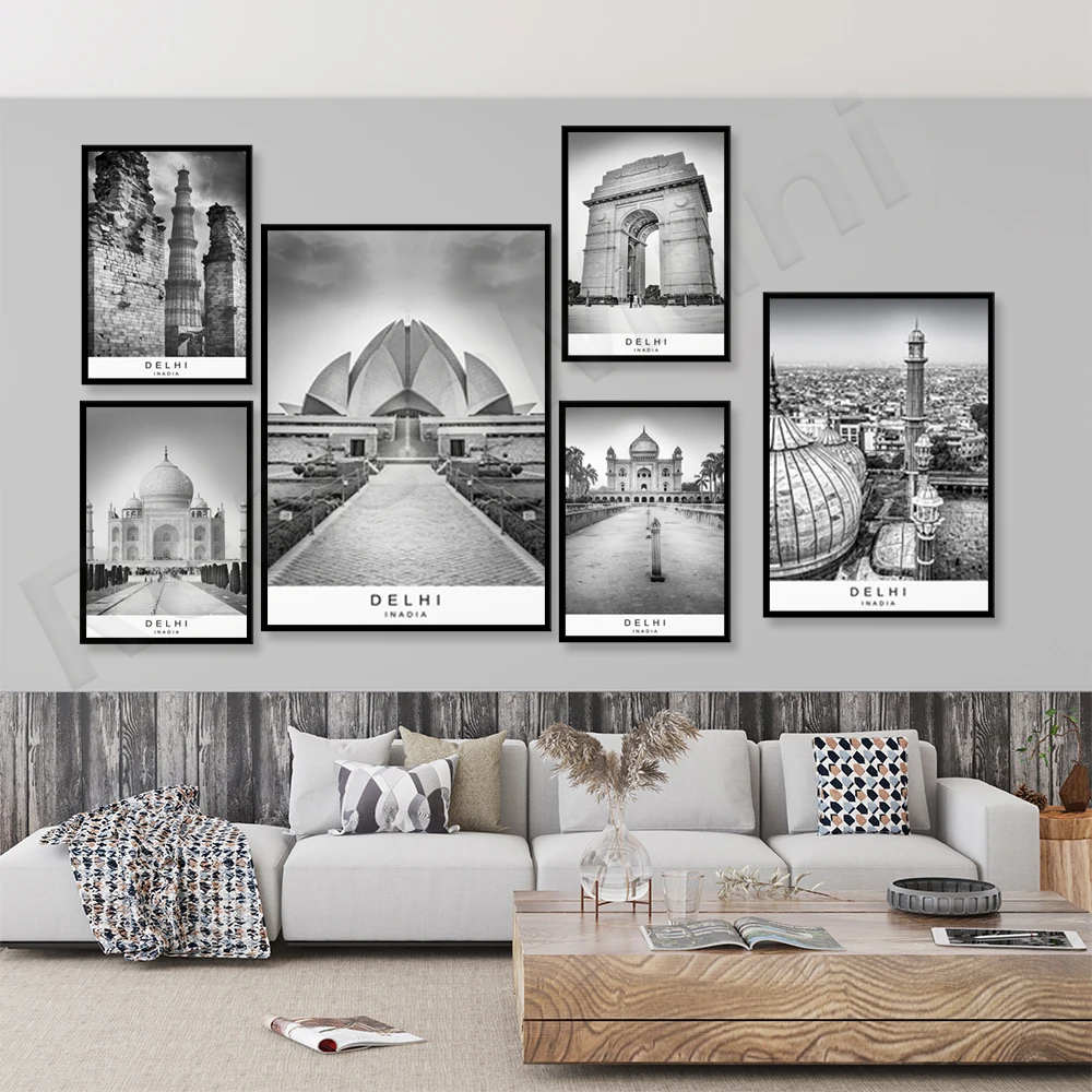 Delhi city printing picture po - Home Decor Delhi 评论和价格