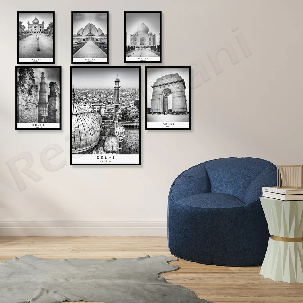 Delhi city printing picture po - Home Decor Delhi 评论和价格
