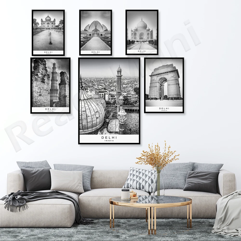 Delhi city printing picture po - Home Decor Delhi 评论和价格