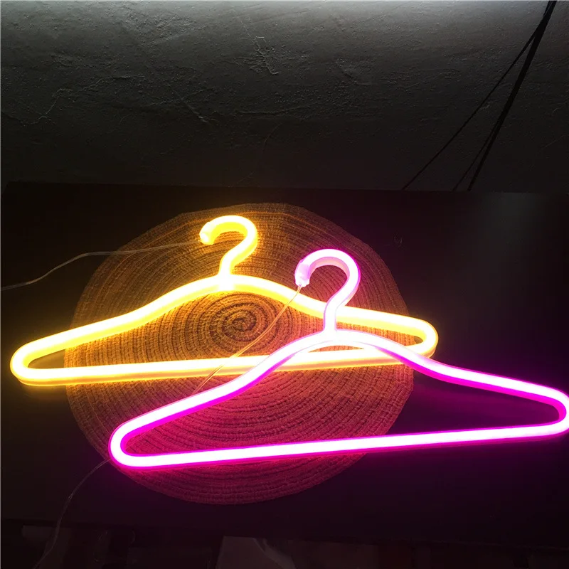 Hanger LED Neon Sign USB Power - Home Decor Ikea 评论和价格