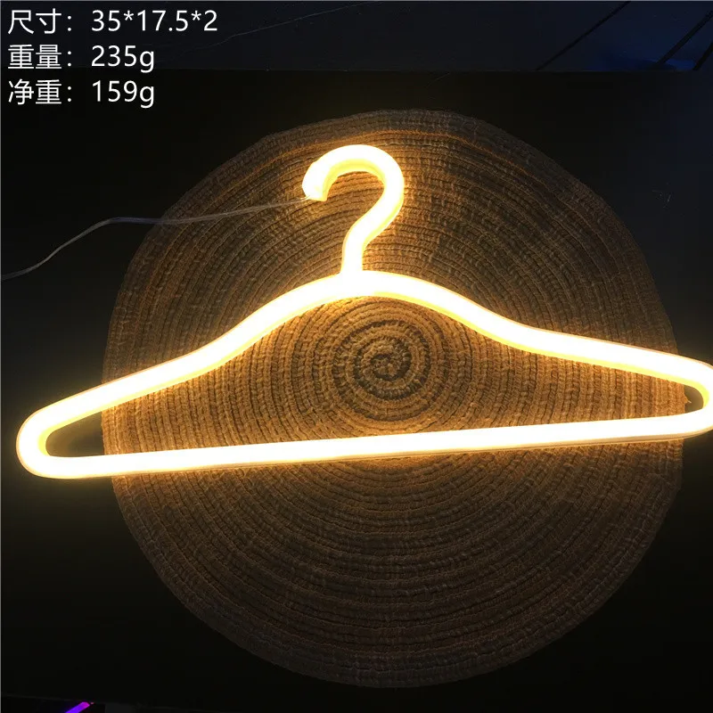 Hanger LED Neon Sign USB Power - Home Decor Ikea 评论和价格