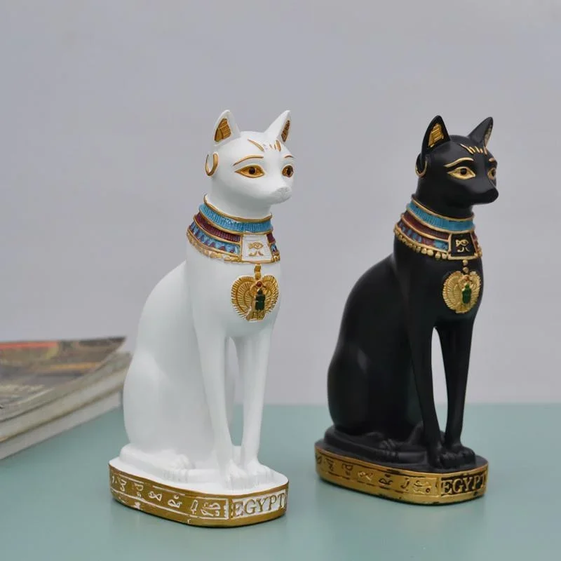 Cat Statue Ornament Egyptian C - Home Decor Egypt 评论和价格