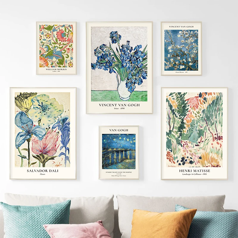 Van Gogh Star Vase Series Wall - Home Decor Ikea 评论和价格