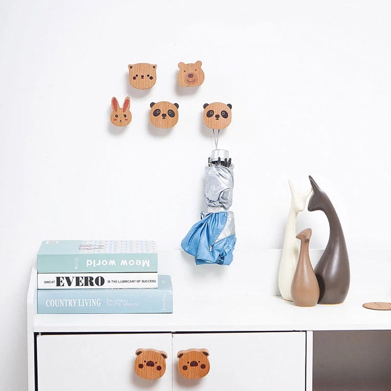 Wooden Cute Animal Coat Hook S - Home Decor Ikea 评论和价格