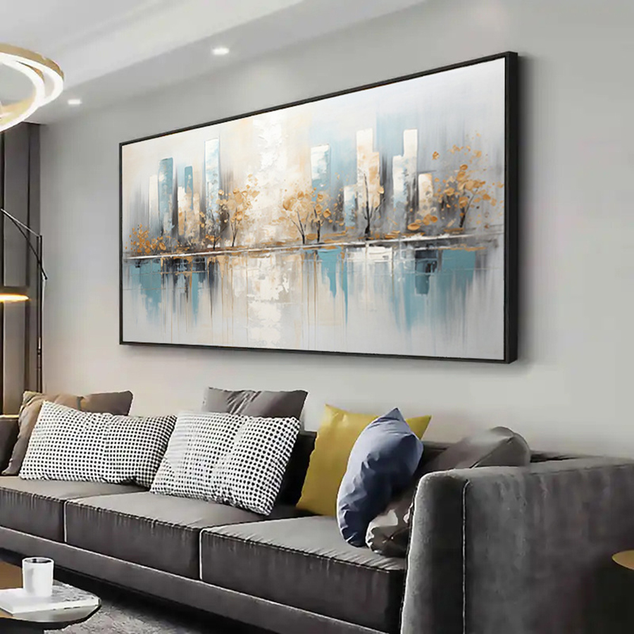 Frameless Modern Abstract Canv - Home Decor Minimal 评论和价格