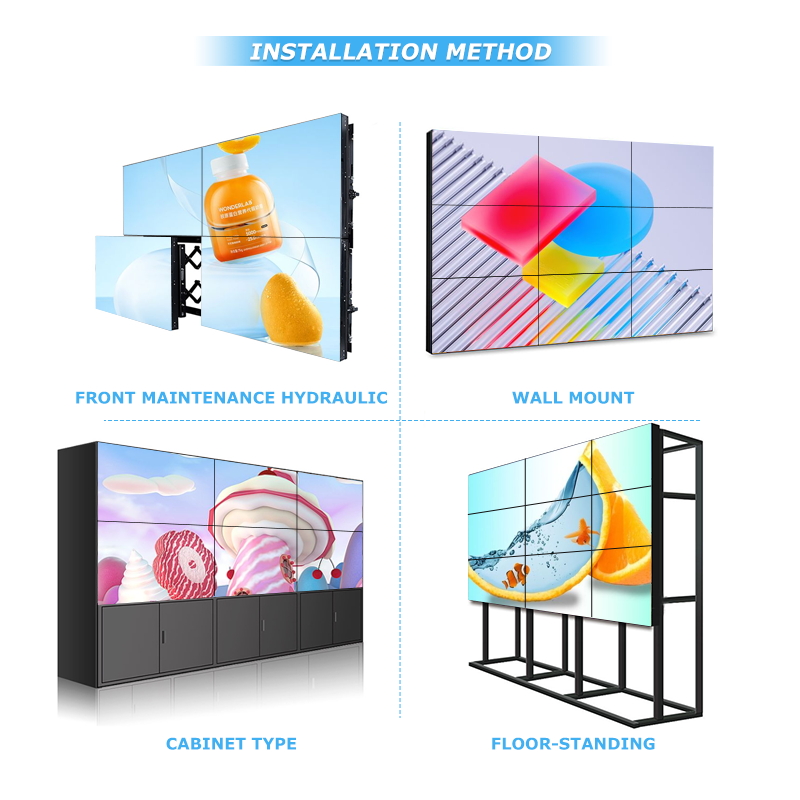 TV Studio 55 Inch LCD Video Wa - Home Decor Video 评论和价格