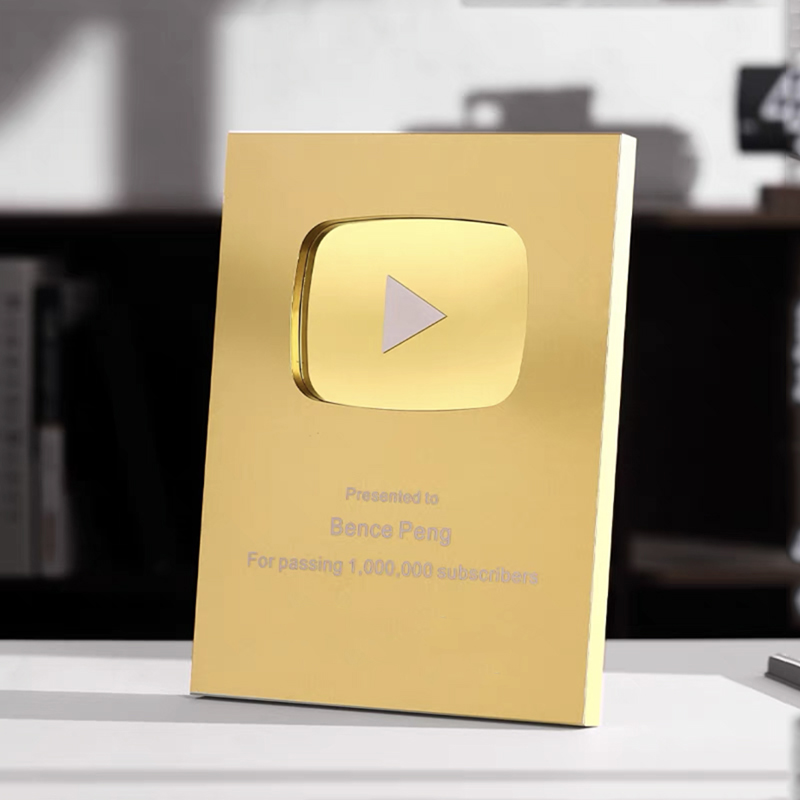 Custom Metal Trophy Corporate  - Home Decor Video 评论和价格