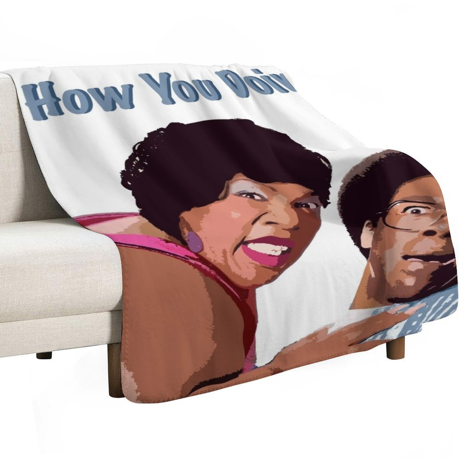 Norbit - HOW YOU DOING Throw B - Home Decor How To 评论和价格