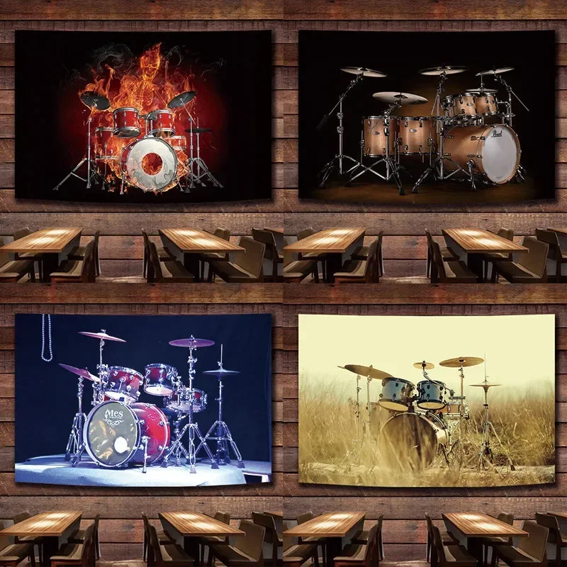 Drum Kit Rock Music Art Poster - Home Decor Ikea 评论和价格