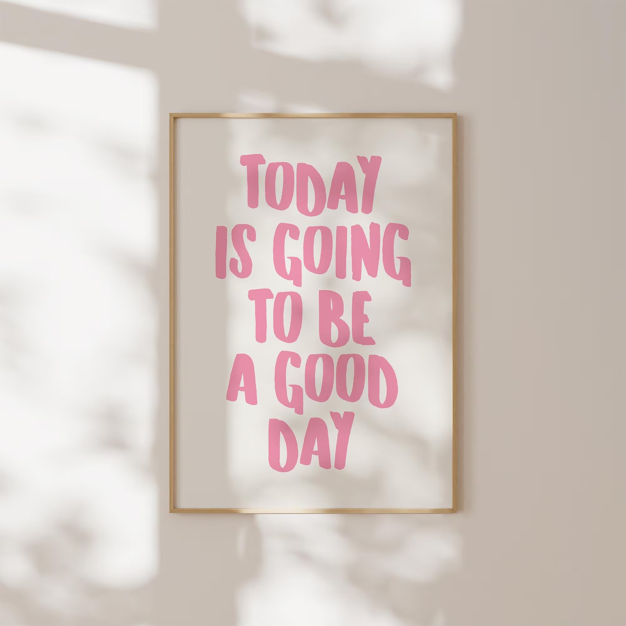 Retro Today Is A Good Day Quot - Home Decor Minimal 评论和价格