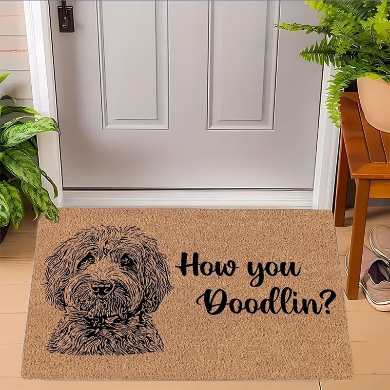 1pc How You Doodlin? Dog Print - Home Decor How To 评论和价格