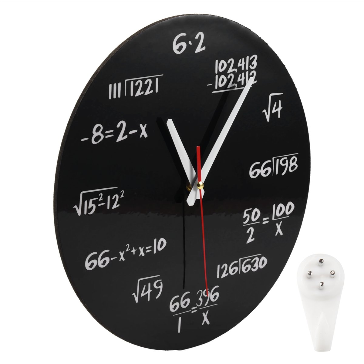Math Wall Clock Math Formulas  - Home Decor Quiz 评论和价格