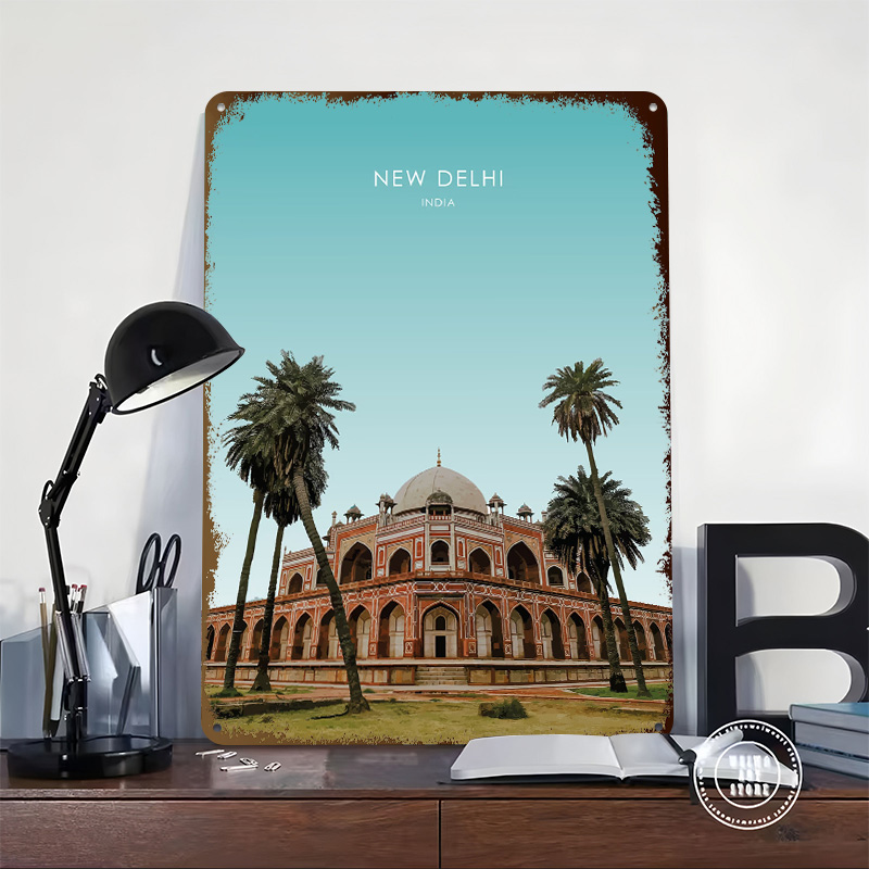 New Delhi India Artwork 3D Pri - Home Decor Delhi 评论和价格