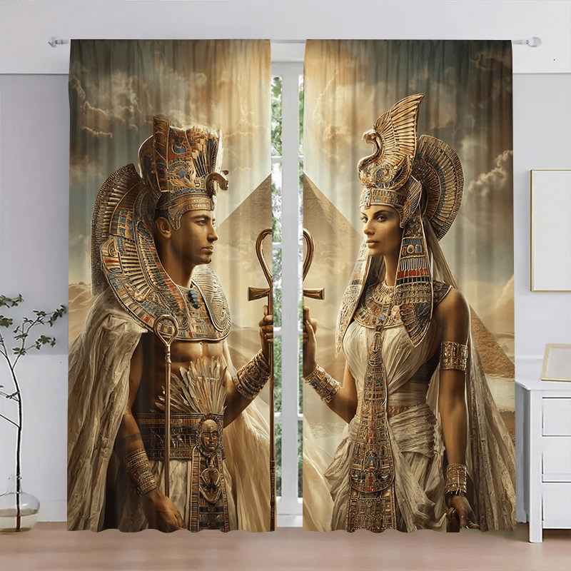 King and Queen of Egypt Curtai - Home Decor Egypt 评论和价格