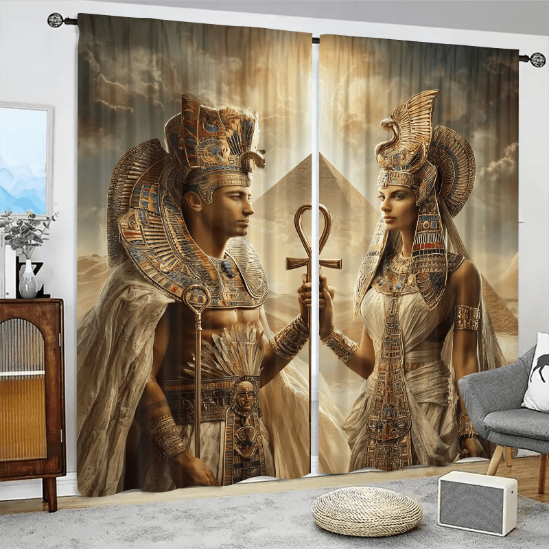 King and Queen of Egypt Curtai - Home Decor Egypt 评论和价格